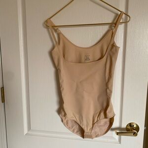 Women's Nude Shapewear Leotard Bodysuit - Smooth Support